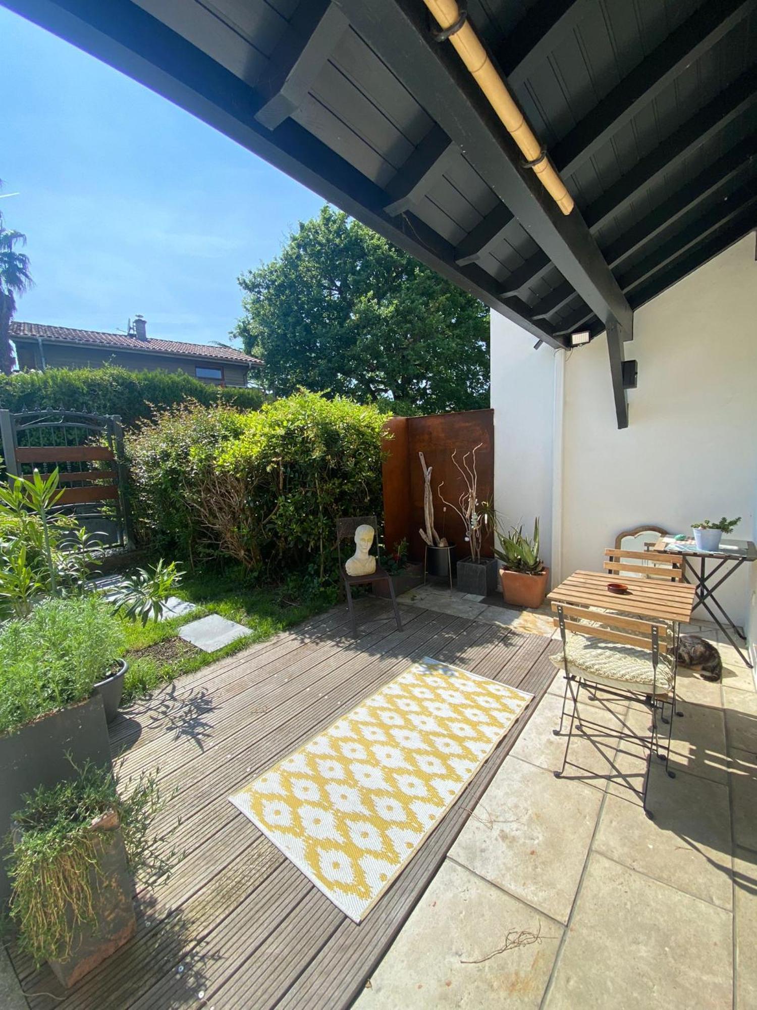 Cosy Room Private Bath And Garden Anglet Exterior foto